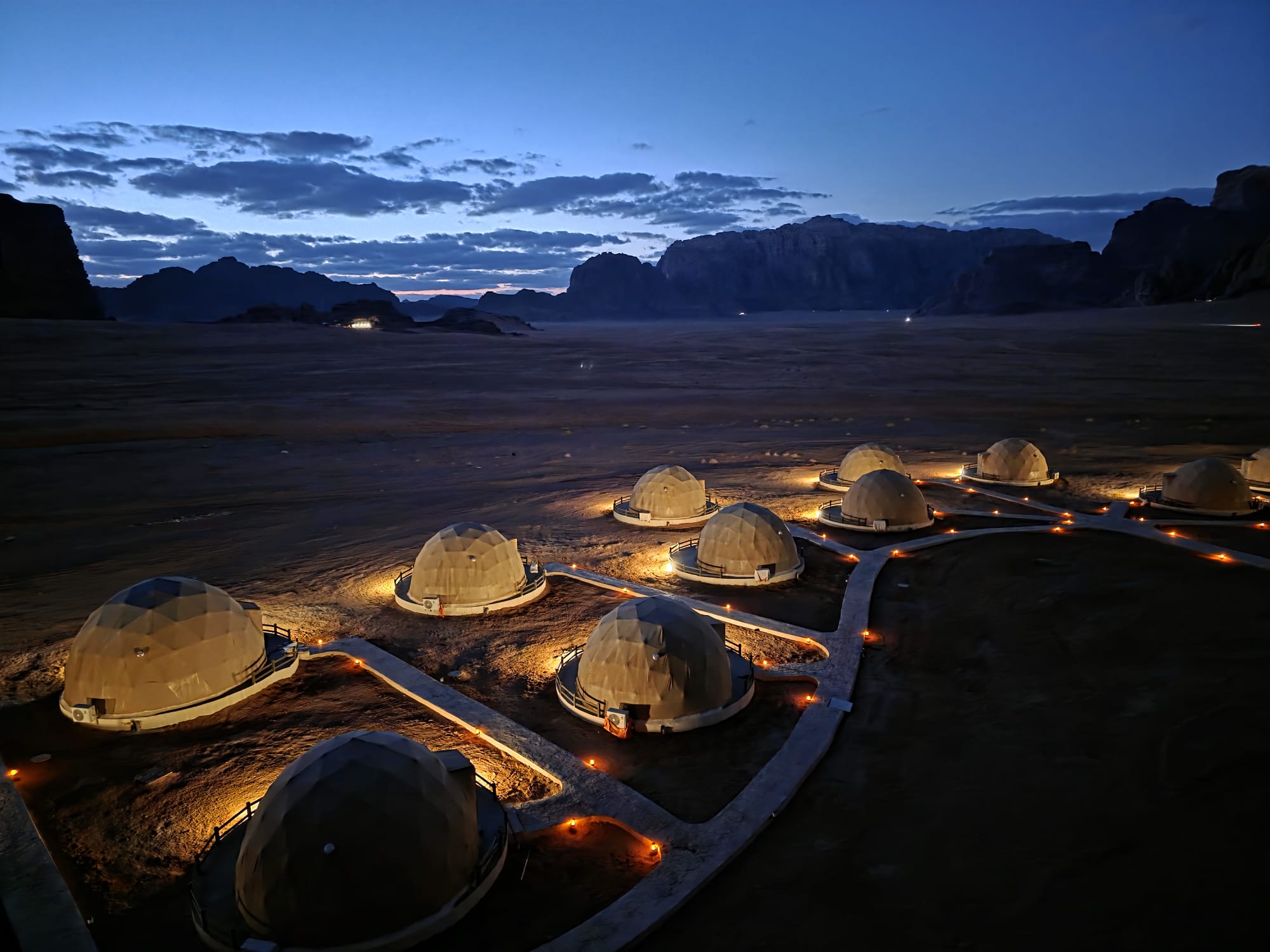 Wadi Rum night sky and stargazing